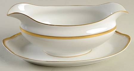 Waverly Gravy Boat with Attached Underplate