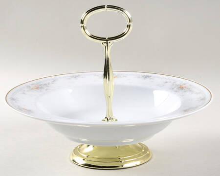 Waynesboro 6"-7" Handled Footed Nut Dish HC