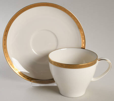 Webster Flat Cup & Saucer Set