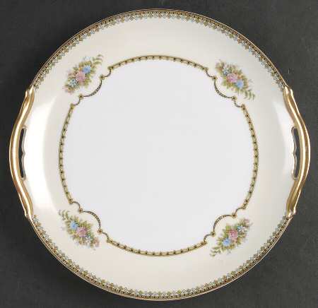 Wellsdale Handled Cake Plate