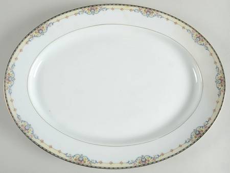Wellesley 17" Oval Serving Platter