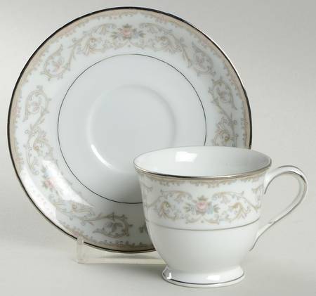 Westbrook Footed Demitasse Cup & Saucer Set