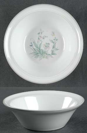 Welcome Spring Rim Cereal Bowl