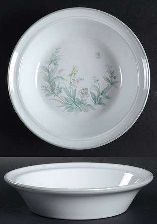Welcome Spring Rim Soup Bowl