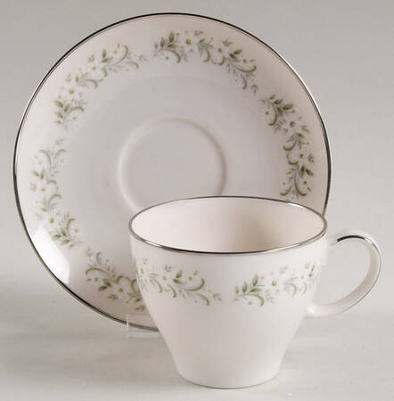 Weston Flat Cup & Saucer Set