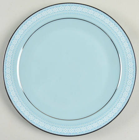 Wedding Veil Salad Plate