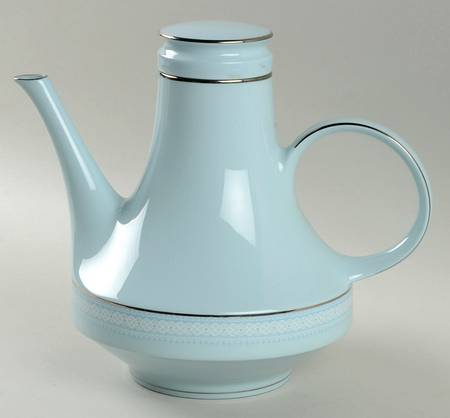 Wedding Veil Coffee Pot & Lid