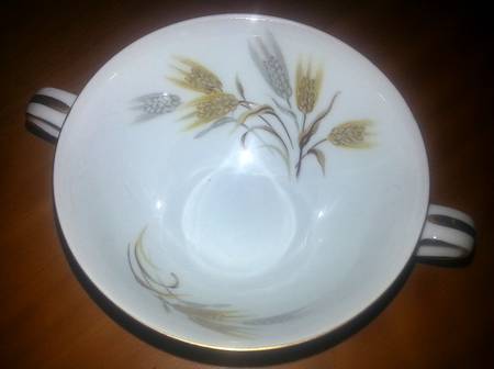 Wheaton Flat Cream Soup Bowl