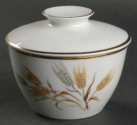 Wheaton Sugar Bowl & Lid