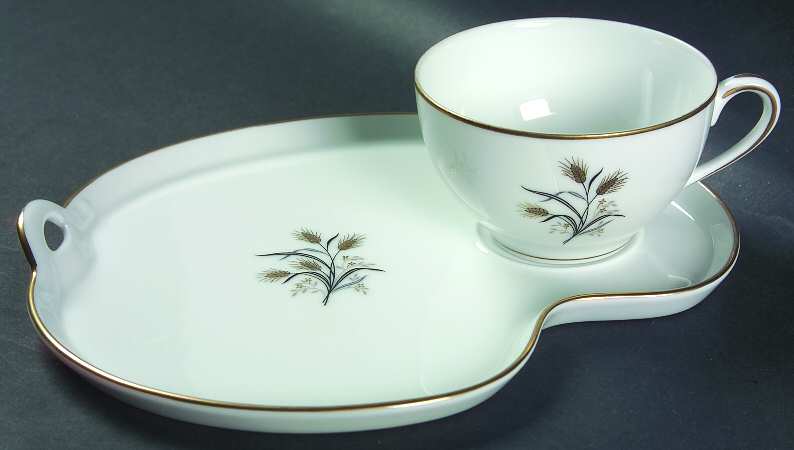 Wheatcroft Snack Plate & Cup Set by Noritake