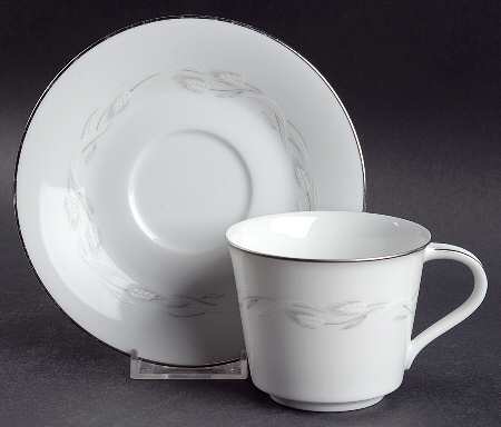 Wheatlane Flat Cup & Saucer Set