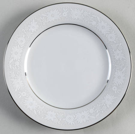 White Field Bread & Butter Plate