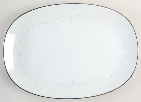 Whitebrook 13" Oval Serving Platter by Noritake