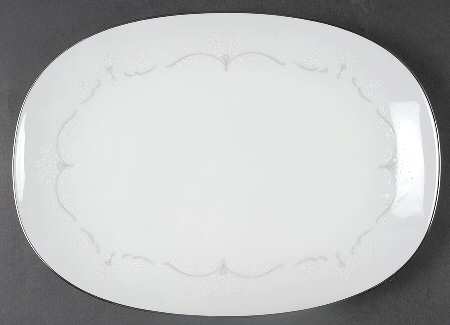 Whitebrook 11" Oval Serving Platter