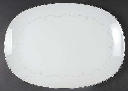 Whitebrook 15" Oval Serving Platter