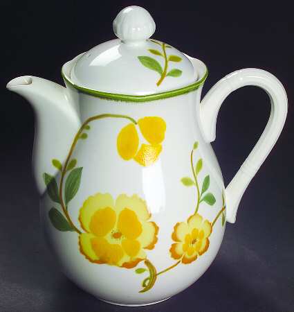 Whimsy Coffee Pot & Lid
