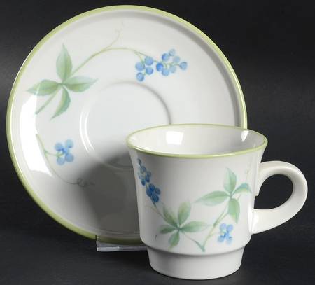 Whisper Flat Cup & Saucer Set