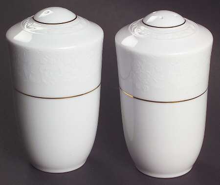 Whitecliff Salt & Pepper Set by Noritake