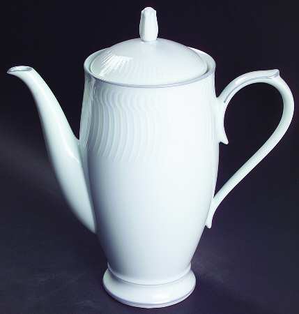 Whiteview Coffee Pot & Lid