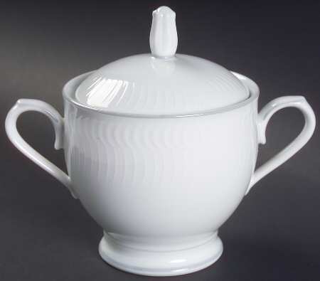 Whiteview Sugar Bowl & Lid