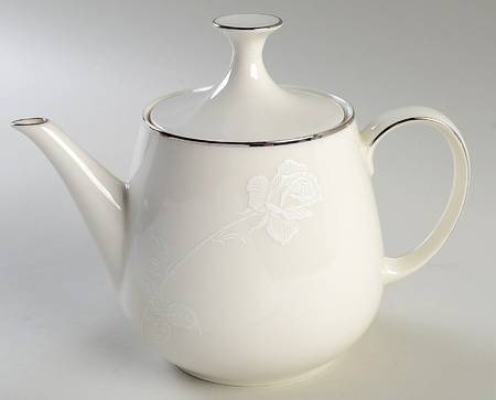 White Knight Teapot & Lid