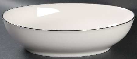White Knight 9" Oval Vegetable Bowl