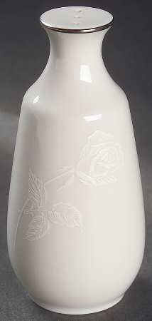 White Knight Salt Shaker