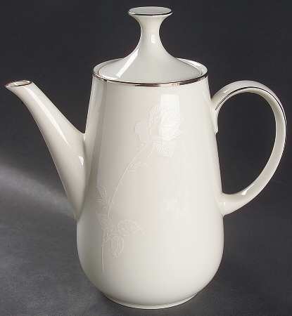 White Knight Coffee Pot & Lid