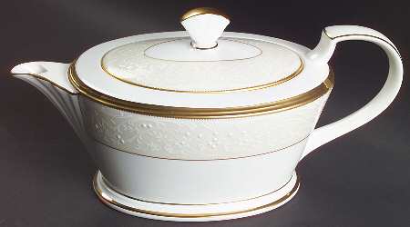White Palace Teapot & Lid