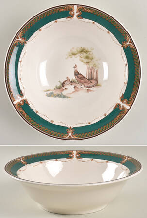 Wicklow Green 9" Round Vegetable Bowl