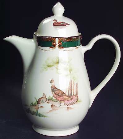 Wicklow Green Tea/Coffee Pot & Lid