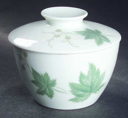 Wild Ivy Sugar Bowl & Lid