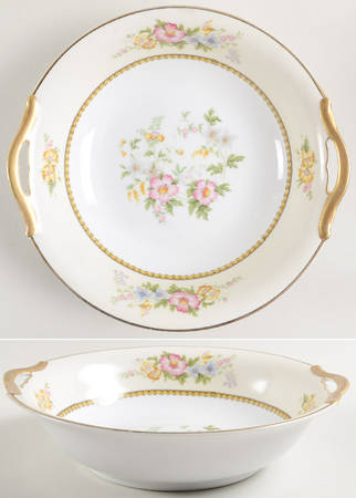 Wildfleur 10" Round Vegetable Bowl