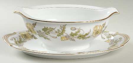 Wilshire Gravy Boat with Attached Underplate