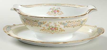 Wimpole Gravy Boat with Attached Underplate