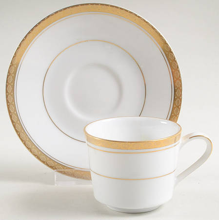 Windsor Flat Demitasse Cup & Saucer Set