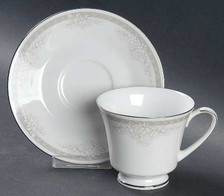 Windham Footed Cup & Saucer Set