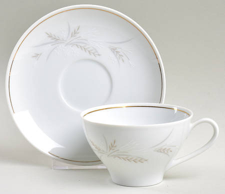 Windrift Flat Cup & Saucer Set