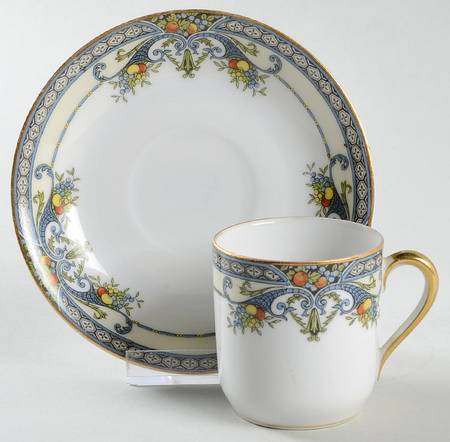 Winona Flat Demitasse Cup & Saucer Set