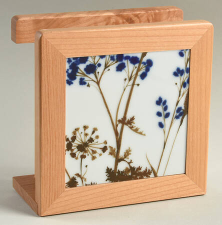 Winsome 6 1/8" Natural Wood Napkin Holder  HC