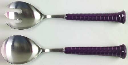 Wild Plum (2 Piece) Salad Set with Stainless Bowl
