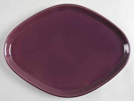 Wild Plum 14" Oval Serving Platter