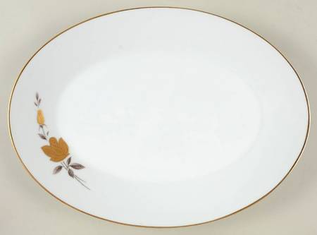 Windsor Rose 14" Oval Serving Platter
