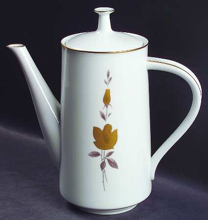 Windsor Rose Coffee Pot & Lid
