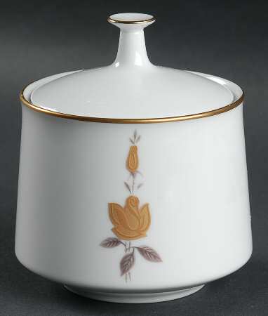 Windsor Rose Sugar Bowl & Lid