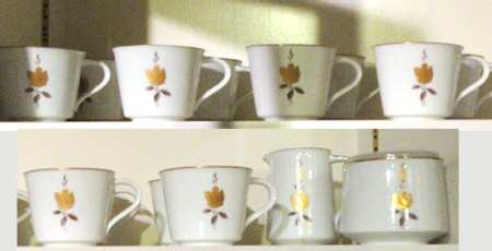 Windsor Rose Flat Cup