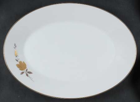 Windsor Rose 16" Oval Serving Platter