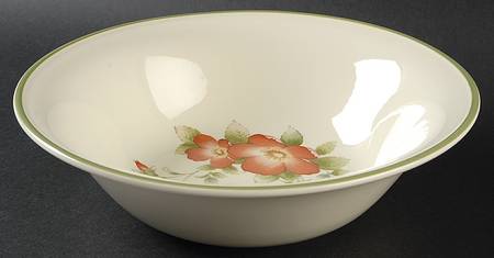 Wild Rose 9" Round Vegetable Bowl