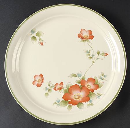 Wild Rose 12" Chop Plate (Round Platter)