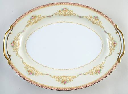 Wisteria 16" Oval Serving Platter